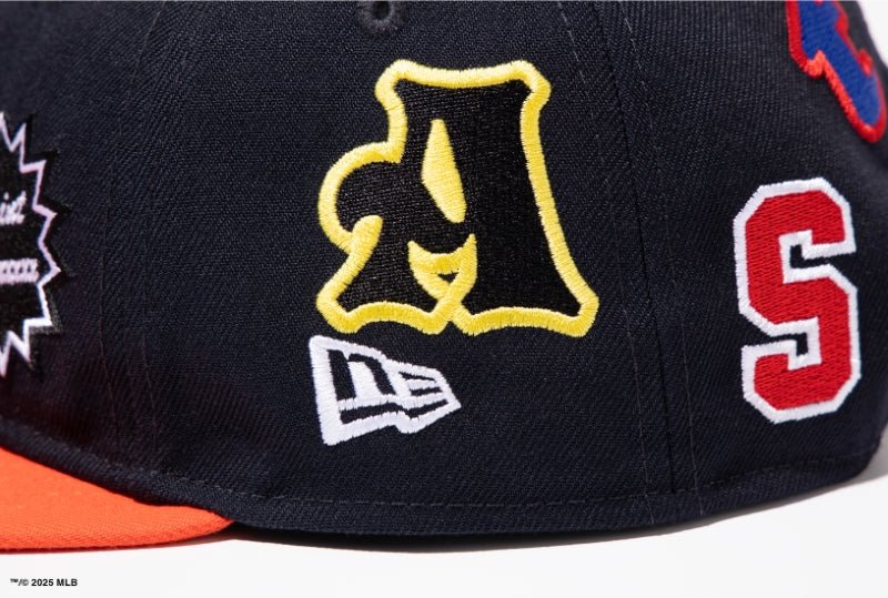 RC 9FIFTY ©SAINT Mxxxxxx × MLB ヒューストン・アストロズ ネイビー オレンジバイザー - 14532345 - OSFM | NEW ERA ニューエラ公式オンラインストア