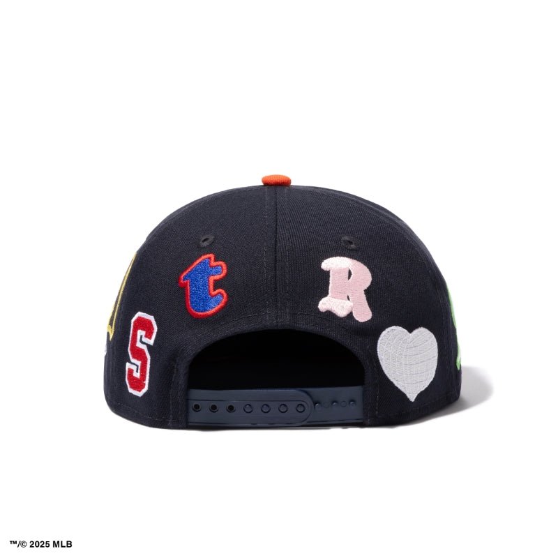 RC 9FIFTY ©SAINT Mxxxxxx × MLB ヒューストン・アストロズ ネイビー オレンジバイザー - 14532345 - OSFM | NEW ERA ニューエラ公式オンラインストア
