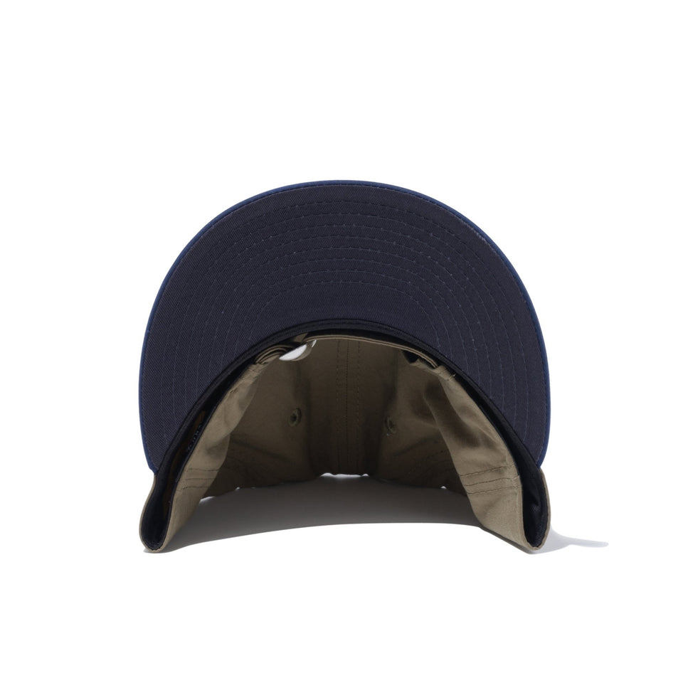 RC 9FIFTY Curved Visor Vintage Nylon ニューヨーク・メッツ オリーブ ネイビーバイザー - 14109447-OSFM | NEW ERA ニューエラ公式オンラインストア