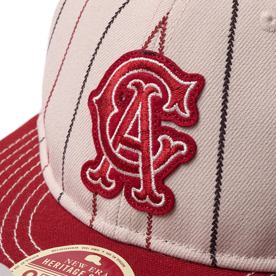 RC 9FIFTY レザーストラップ Heritage Collection カリフォルニア・エンゼルス クーパーズタウン Hレッド - 14667636 - OSFM | NEW ERA ニューエラ公式オンラインストア