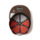RC 9FIFTY Powered by GORO NAKATSUGAWA（MIN - NANO） ニューヨーク・ジャイアンツ コーデュロイ レンガ ブラウンバイザー - 14703357 - OSFM | NEW ERA ニューエラ公式オンラインストア