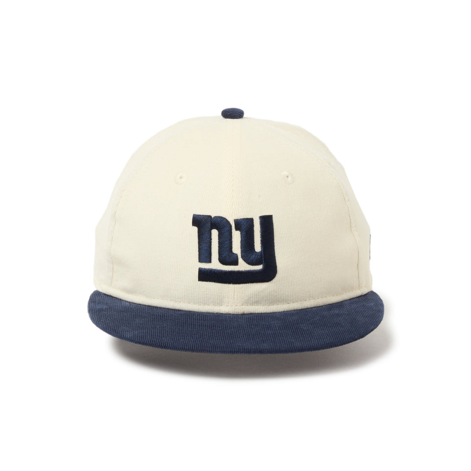 RC 9FIFTY Powered by GORO NAKATSUGAWA（MIN - NANO） ニューヨーク・ジャイアンツ コーデュロイ アイボリー ネイビーバイザー - 14703358 - OSFM | NEW ERA ニューエラ公式オンラインストア