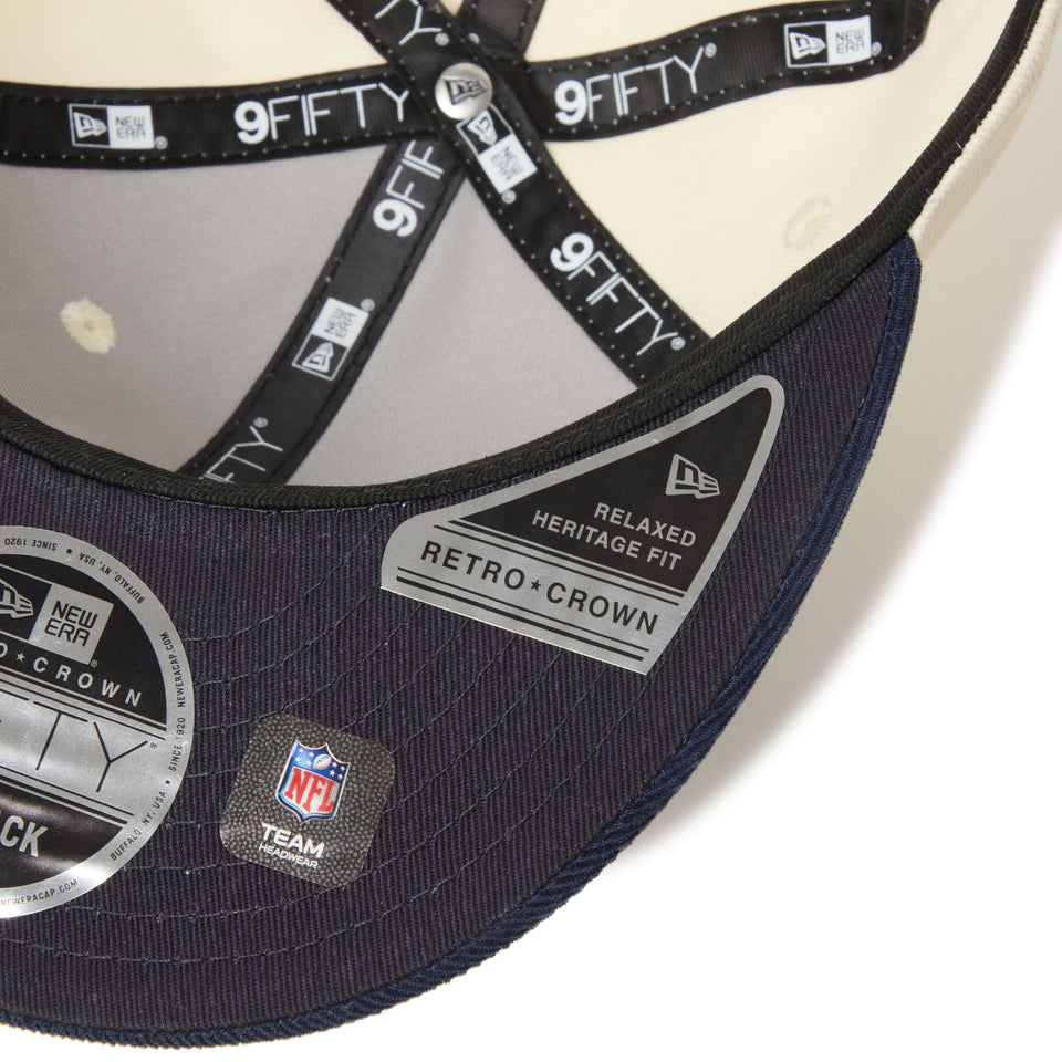 RC 9FIFTY Powered by GORO NAKATSUGAWA（MIN - NANO） ニューヨーク・ジャイアンツ コーデュロイ アイボリー ネイビーバイザー - 14703358 - OSFM | NEW ERA ニューエラ公式オンラインストア