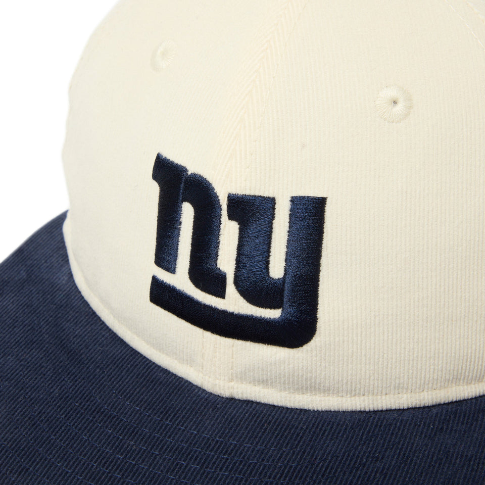 RC 9FIFTY Powered by GORO NAKATSUGAWA（MIN - NANO） ニューヨーク・ジャイアンツ コーデュロイ アイボリー ネイビーバイザー - 14703358 - OSFM | NEW ERA ニューエラ公式オンラインストア