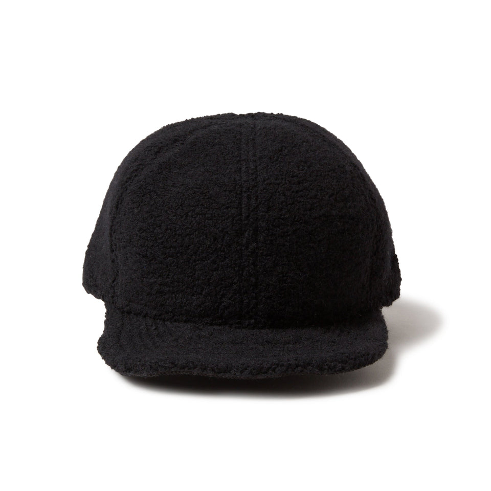 オーラリー　メルトンキャップ　ブラック オーラリーメルトンキャップブラック