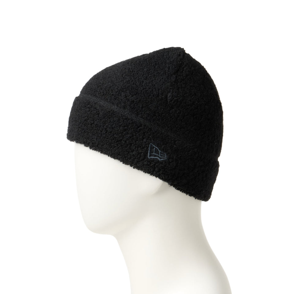 ビーニー RE:NEWOOL ボアフリース ブラック | アウトドア | ニューエラ