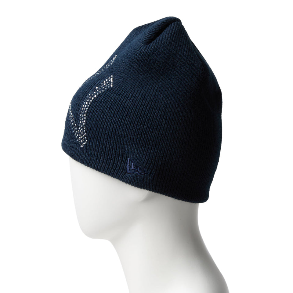 ベーシック ビーニー Rhinestone ラインストーン ビッグロゴ