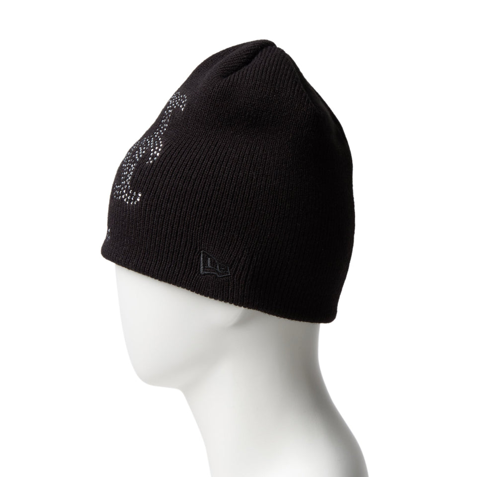 ベーシック ビーニー Rhinestone ラインストーン ビッグロゴ