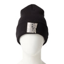 ベーシック カフニット ラインストーン Rhinestone Badge スクエアロゴ ブラック - 14670022-OSFM | NEW ERA ニューエラ公式オンラインストア