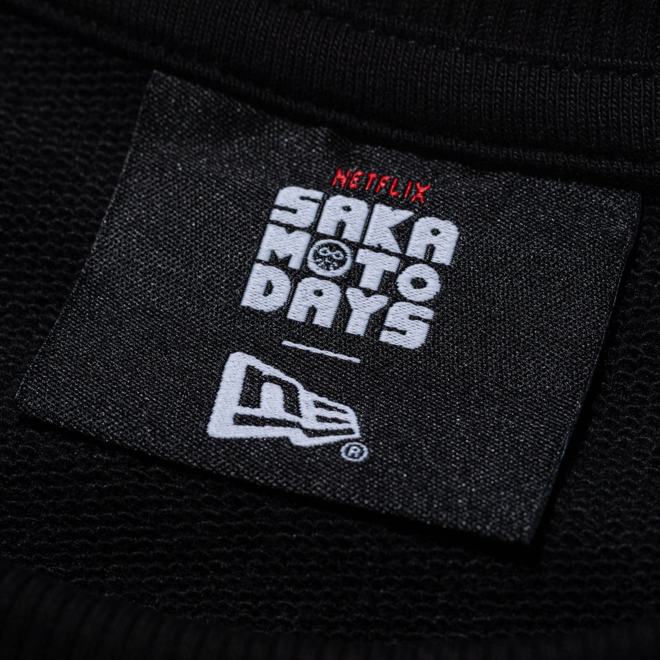 裏毛 スウェット クルーネック SAKAMOTO DAYS ブラック - 14801506 - S | NEW ERA ニューエラ公式オンラインストア