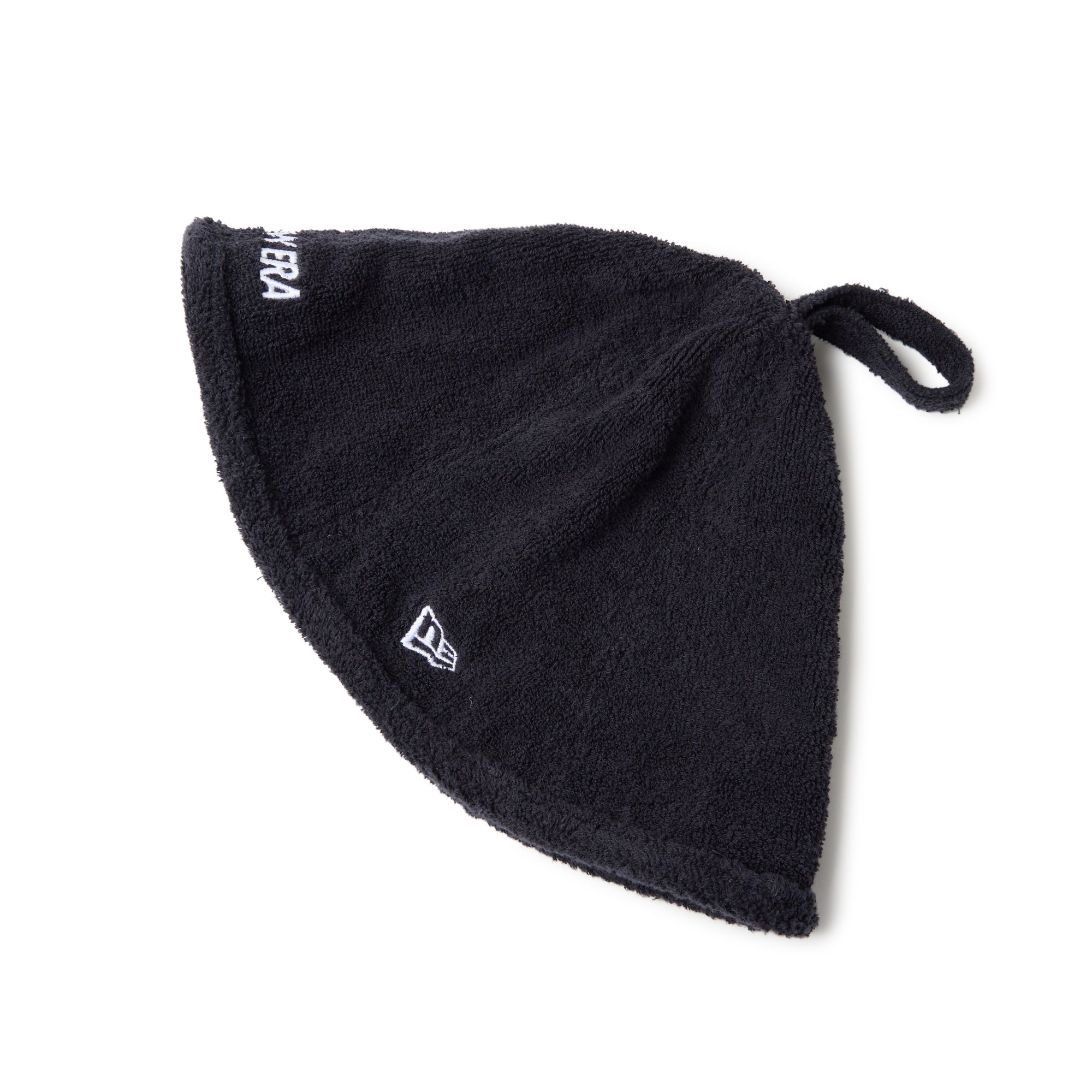 サウナハット Sauna Hat パイル ワードマークロゴ ブラック