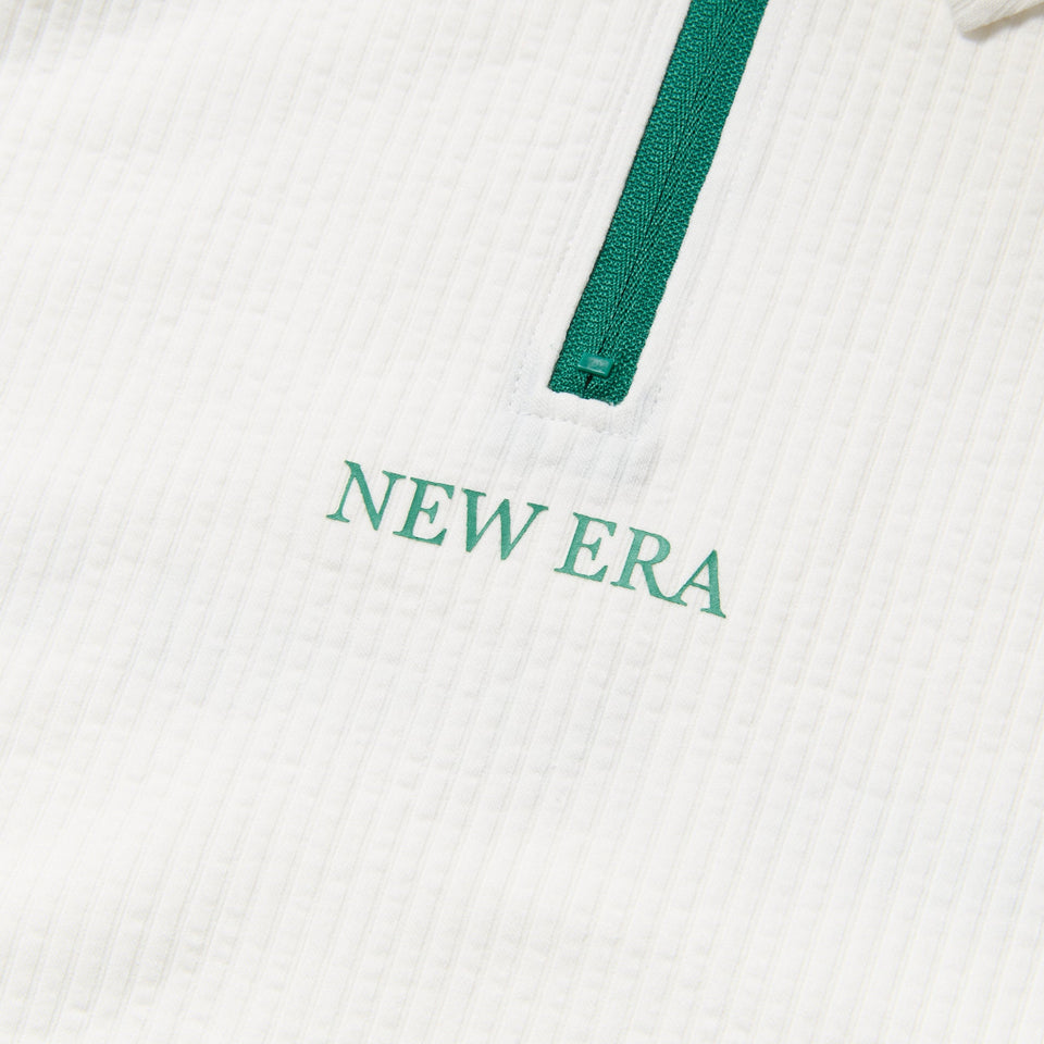 【ゴルフ】半袖 スキッパー ポロシャツ Seersucker オフホワイト - 14391489 - S | NEW ERA ニューエラ公式オンラインストア