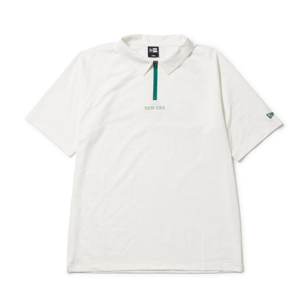 9*0様 【NEW ERA】半袖 スキッパー ポロシャツМ NEW ERA ポロシャツ ニューエラ ゴルフ 半袖 スキッパー メンズ