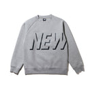 テック スウェット クルーネック Shadow Logo ヘザーグレー【Performance Apparel】 - 14312790 - S | NEW ERA ニューエラ公式オンラインストア