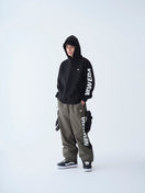 裏起毛 オーバーサイズド スウェット プルオーバーフーディー Snowboarding ウォーターリペレント ブラック - 14741705 - XS | NEW ERA ニューエラ公式オンラインストア