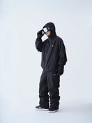 ニューエラ　スノーウェア　パウダーガード テック マウンテン ブラック スノーパンツ Snowboarding パウダーガード テック マウンテン