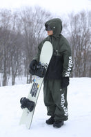 スノージャケット Snowboarding ワードマークロゴ オリーブ/ブラック - 14741710 - XS | NEW ERA ニューエラ公式オンラインストア