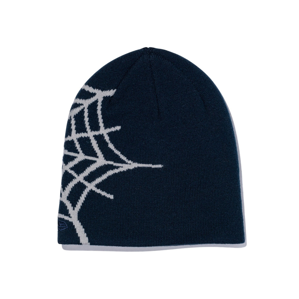 ベーシック ビーニー グラフィック Spiderweb ネイビー/グレー - 14746758-OSFM | NEW ERA ニューエラ公式オンラインストア