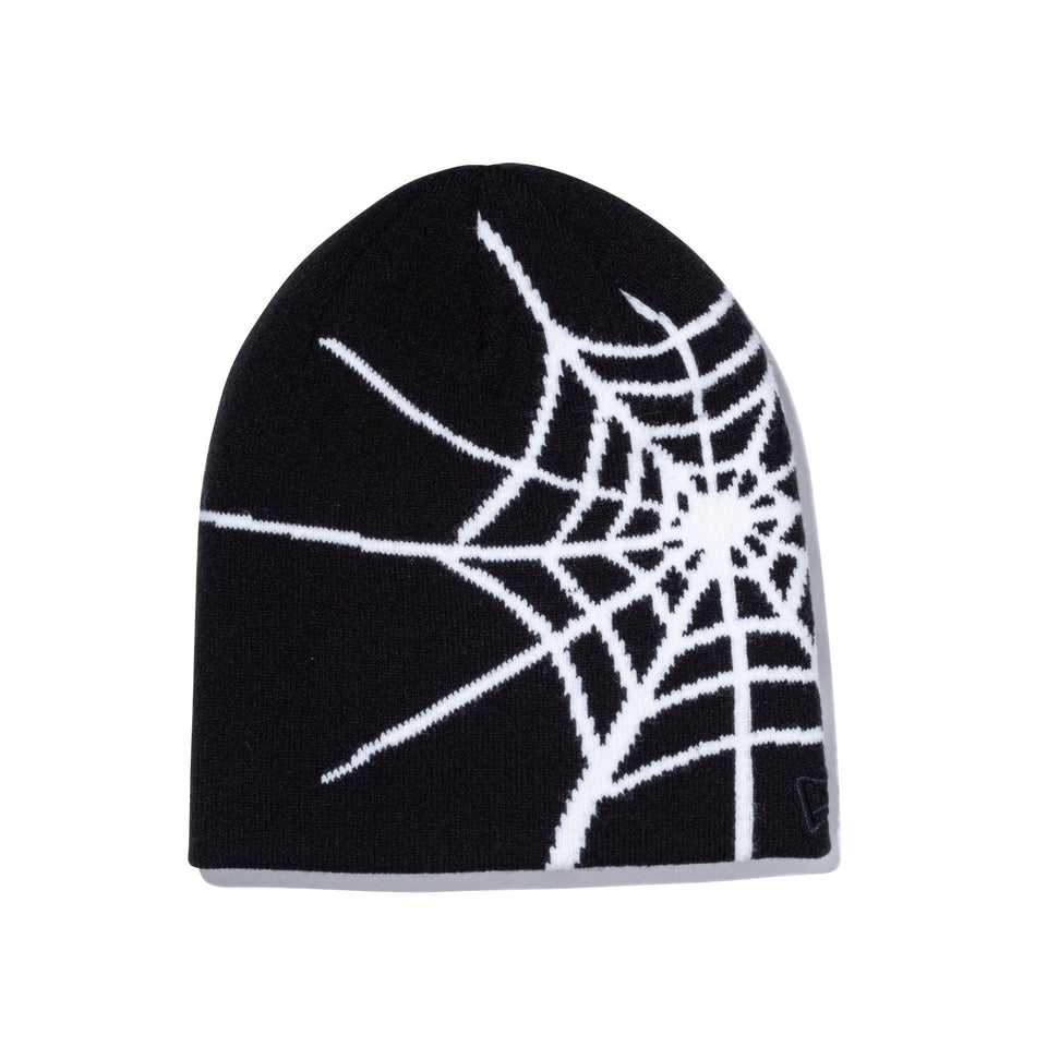 ベーシック ビーニー グラフィック Spiderweb ブラック/ホワイト - 14746759-OSFM | NEW ERA ニューエラ公式オンラインストア
