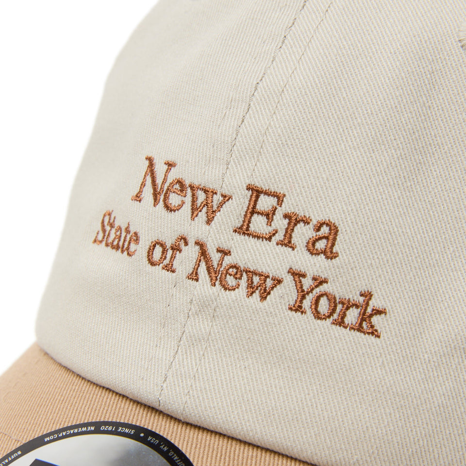 カジュアルクラシック State of New York ストーン キャメルバイザー - 14388442 - OSFM | NEW ERA ニューエラ公式オンラインストア