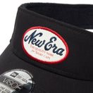 【ゴルフ】サンバイザー Stretch Cotton Washable オーバルロゴ ブラック - 14326226 - OSFM | NEW ERA ニューエラ公式オンラインストア