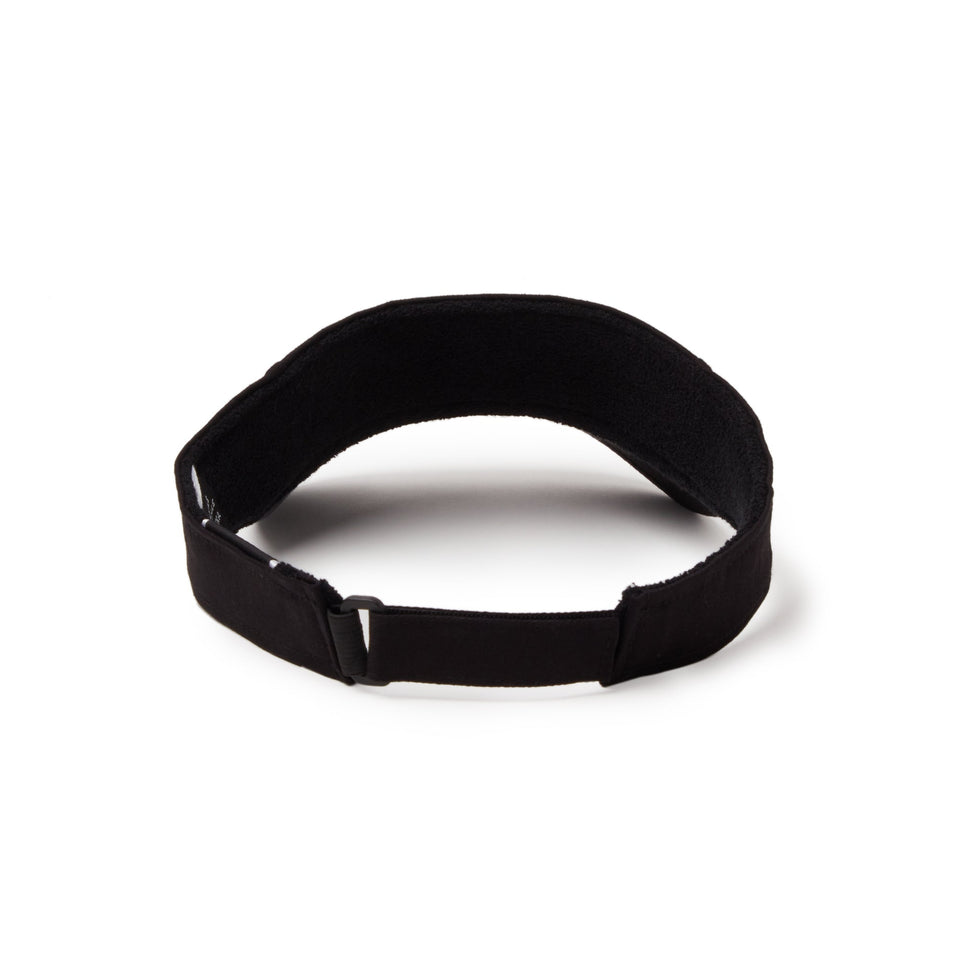 【ゴルフ】サンバイザー Stretch Cotton Washable オーバルロゴ ブラック - 14391258 - OSFM | NEW ERA ニューエラ公式オンラインストア