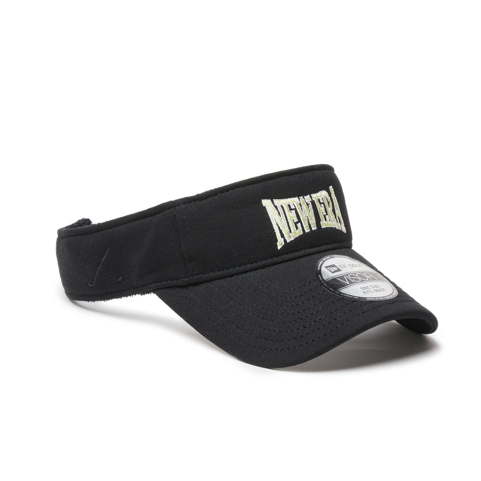 【ゴルフ】サンバイザー Sweat スウェット ブラック - 14326224 - OSFM | NEW ERA ニューエラ公式オンラインストア