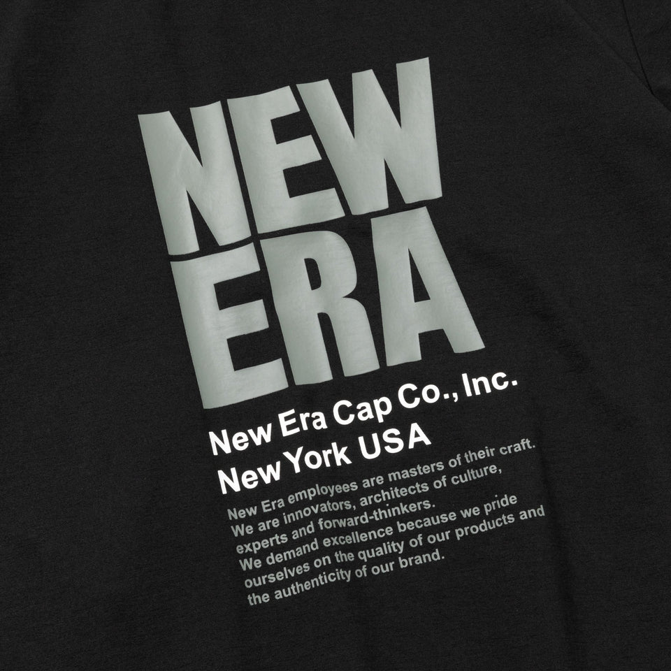 【ゴルフ】 半袖 ミッドネック ユーティリティ Tシャツ マルチロゴ ブラック - 14311417-S | NEW ERA ニューエラ公式オンラインストア