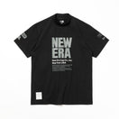 【ゴルフ】 半袖 ミッドネック ユーティリティ Tシャツ マルチロゴ ブラック - 14311417-S | NEW ERA ニューエラ公式オンラインストア