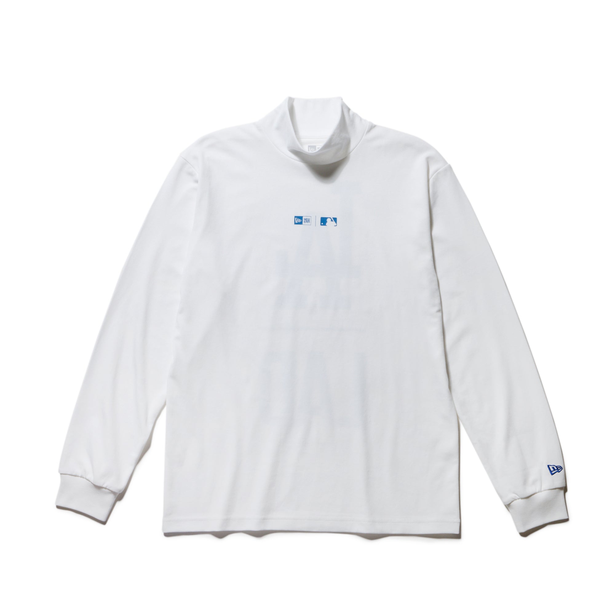 長袖 ハイカラー パフォーマンス Tシャツ ロサンゼルス・ドジャース ホワイト | ゴルフ 4