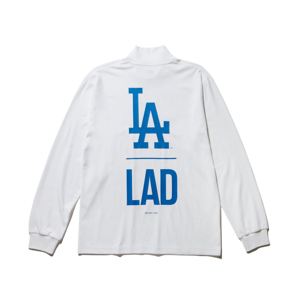 【ゴルフ】 長袖 ハイカラー パフォーマンス Tシャツ ロサンゼルス・ドジャース ホワイト - 14326420 - S | NEW ERA ニューエラ公式オンラインストア