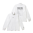 【ゴルフ】ハイカラー 長袖 パフォーマンス Tシャツ スタッツ オフホワイト - 14326421 - S | NEW ERA ニューエラ公式オンラインストア