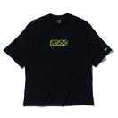 半袖 オーバーサイズド コットン Tシャツ バブルロゴ ブラック - 14350897 - S | NEW ERA ニューエラ公式オンラインストア