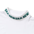 【ゴルフ】半袖 ミッドネック Tシャツ ジャカードロゴ ホワイト - 14391505 - S | NEW ERA ニューエラ公式オンラインストア