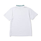 【ゴルフ】半袖 ミッドネック Tシャツ ジャカードロゴ ホワイト - 14391505 - S | NEW ERA ニューエラ公式オンラインストア