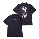 【ゴルフ】半袖 鹿の子 ミッドネック Tシャツ ニューヨーク・ヤンキース ネイビー - 14391506 - S | NEW ERA ニューエラ公式オンラインストア