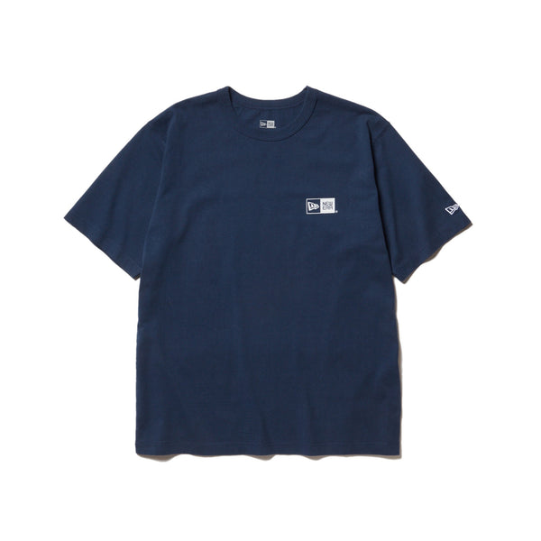 古着通販】Ennoy Tシャツ ボックスロゴ 半袖 ネイビー メンズ