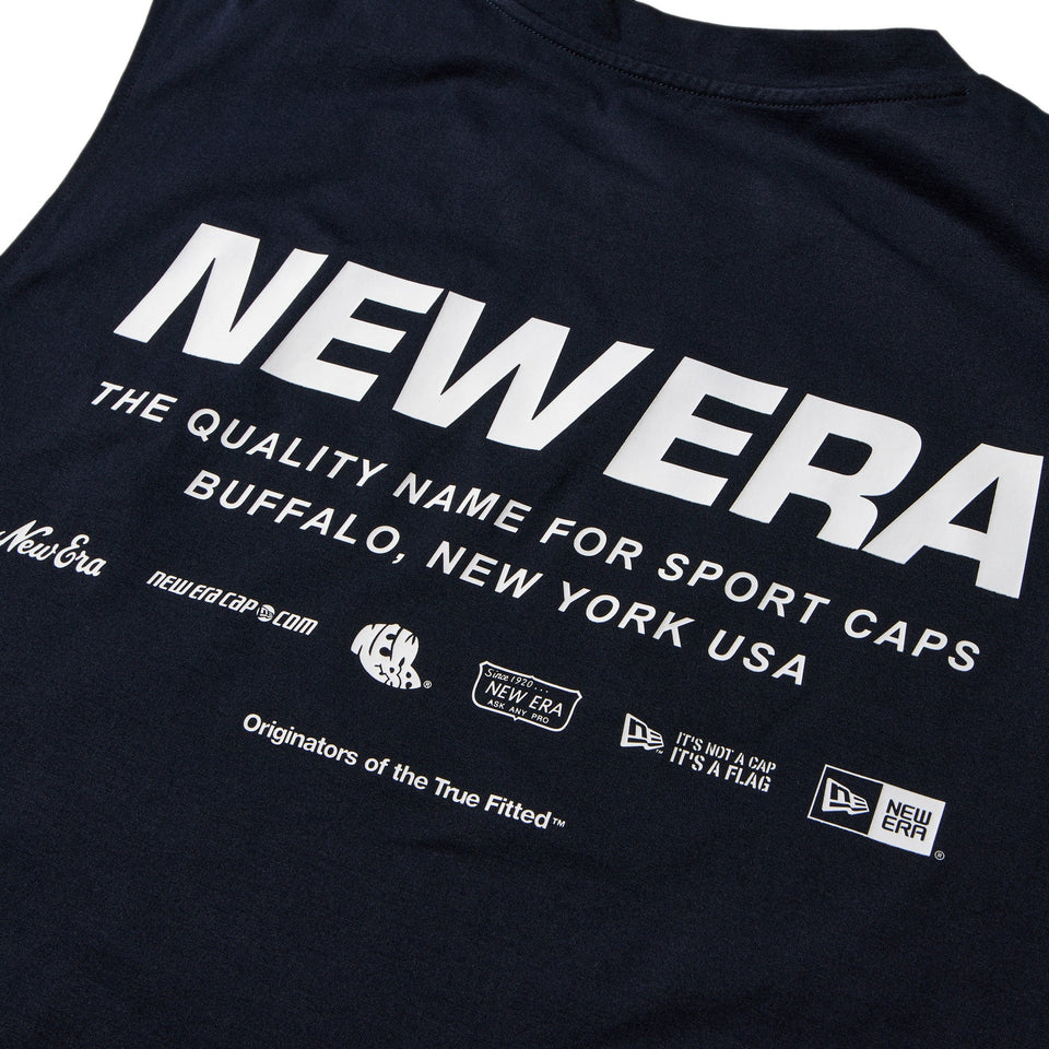 ユーティリティー スリーブレス Tシャツ アーカイブロゴ ネイビー | アウトドア - 14391963 - S | NEW ERA ニューエラ公式オンラインストア