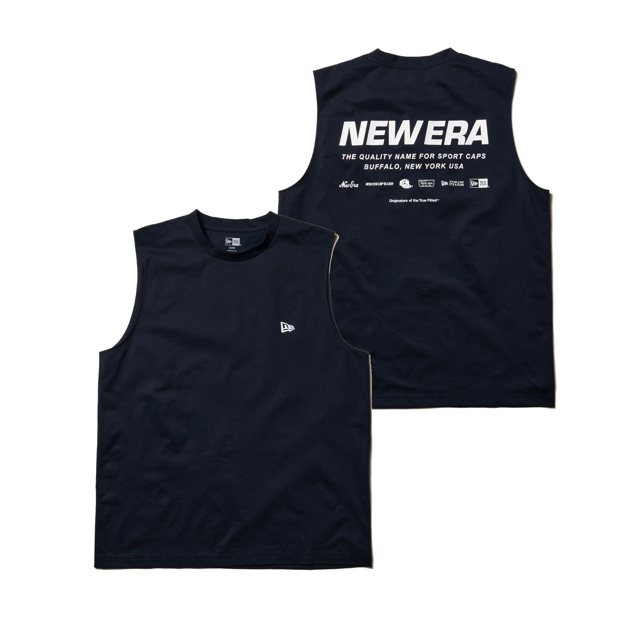 du8168ページ。 ユーティリティー スリーブレス タンクトップ アーカイブロゴ