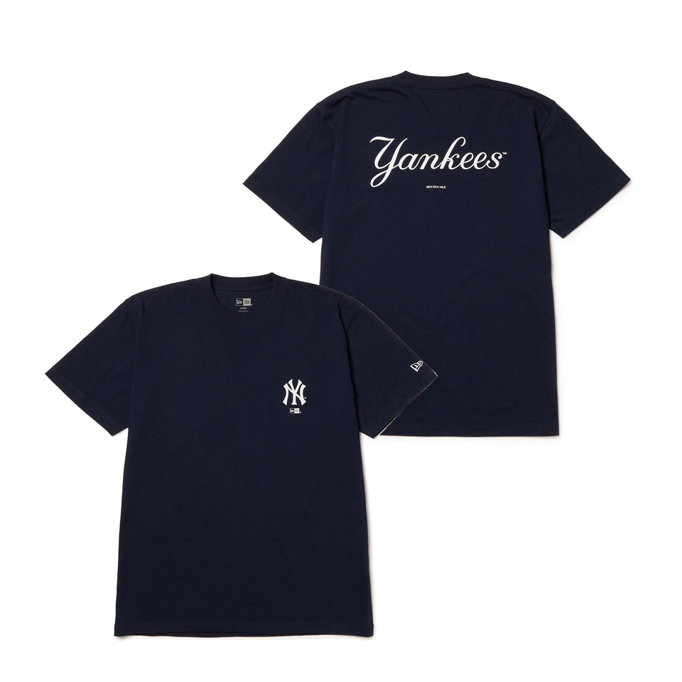 半袖 コットン Tシャツ ニューヨーク・ヤンキース ネイビー