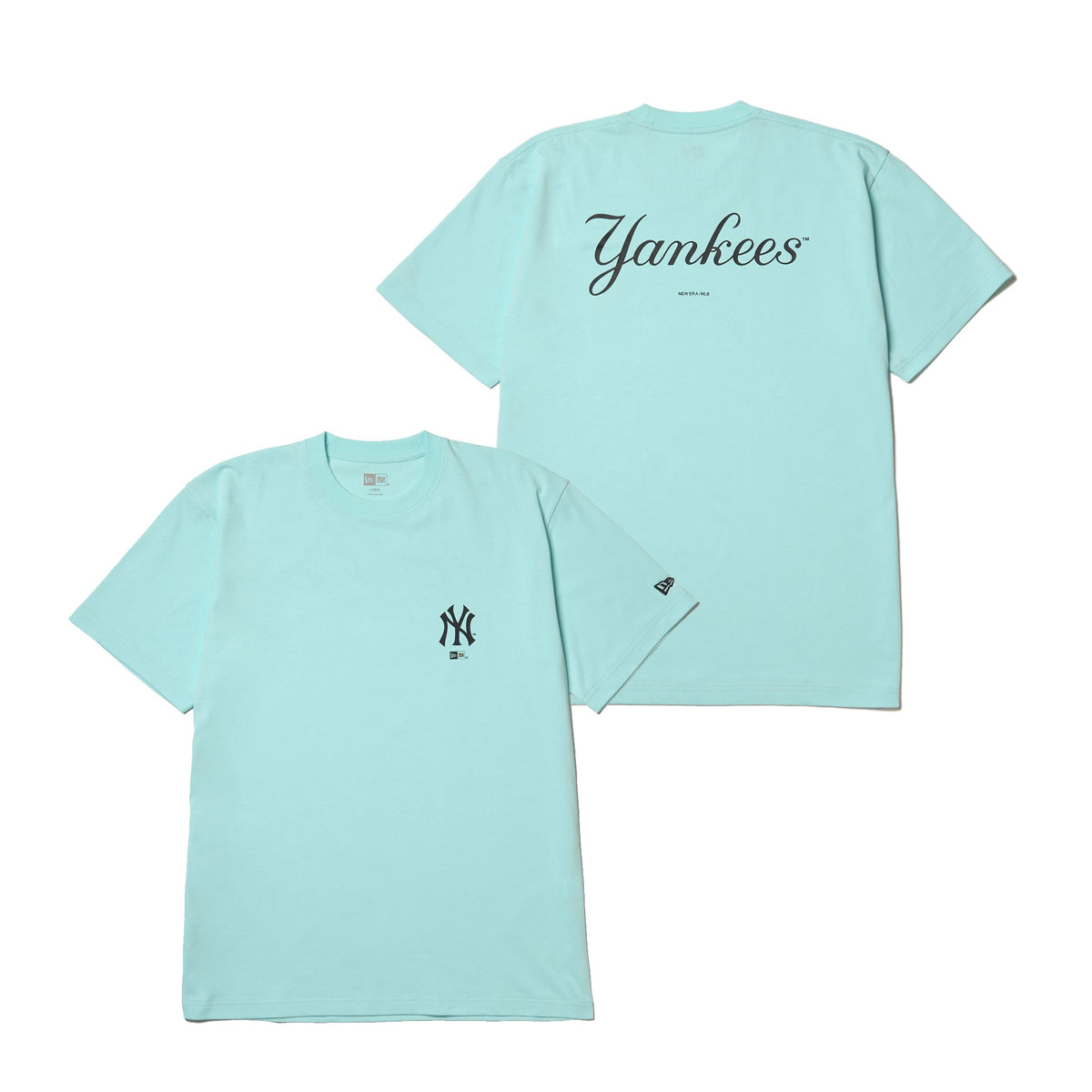 半袖 コットン Tシャツ ニューヨーク・ヤンキース セレスト