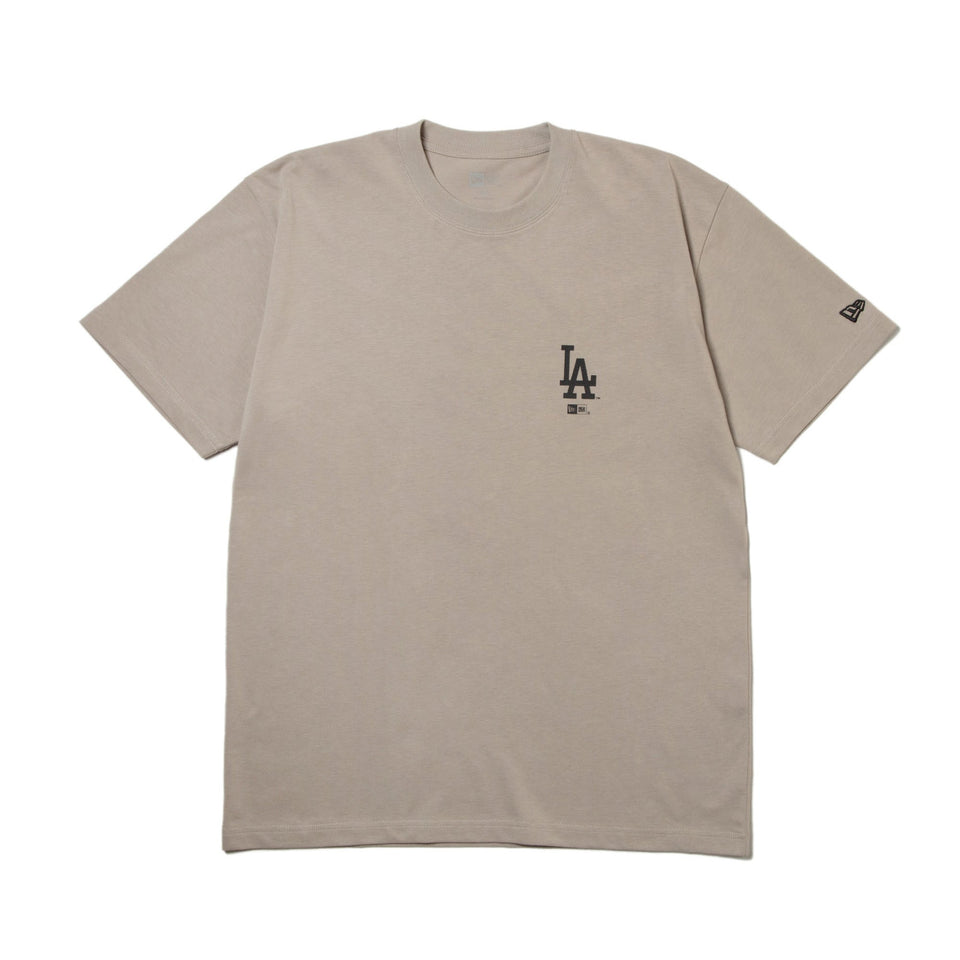 半袖 コットン Tシャツ ロサンゼルス・ドジャース ローズグレー 半袖 コットン Tシャツ ロサンゼルス・ドジャース ローズグレー