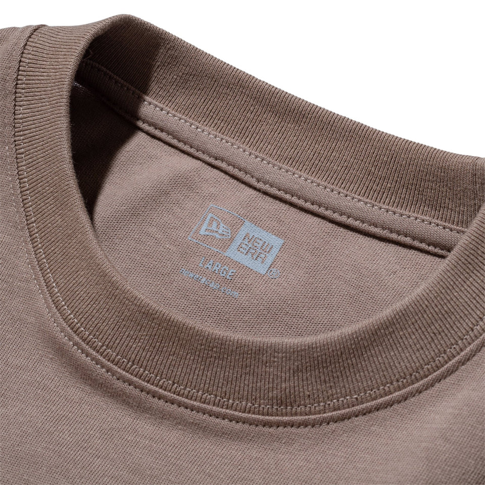 長袖 オーバーサイズド コットン Tシャツ バブルロゴ ミルクティー - 14457280 - S | NEW ERA ニューエラ公式オンラインストア