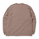 長袖 オーバーサイズド コットン Tシャツ バブルロゴ ミルクティー - 14457280 - S | NEW ERA ニューエラ公式オンラインストア