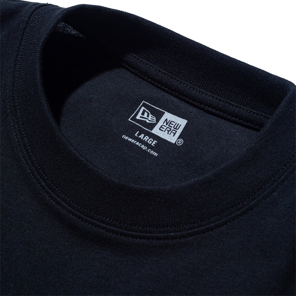 長袖 オーバーサイズド コットン Tシャツ バブルロゴ ブラック - 14457281 - S | NEW ERA ニューエラ公式オンラインストア
