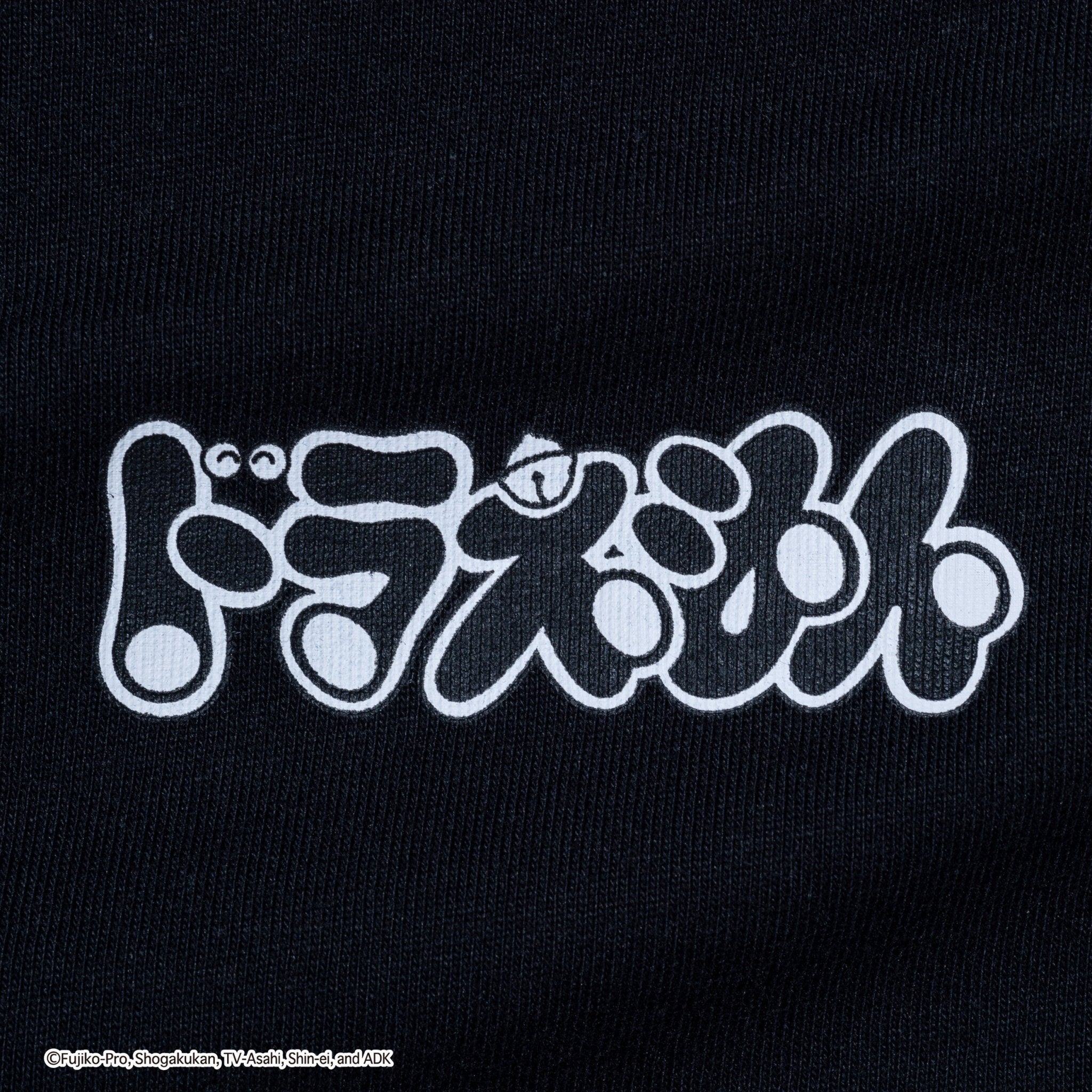 半袖 コットン オーバーサイズド Tシャツ ドラえもん キャップ ブラック 5