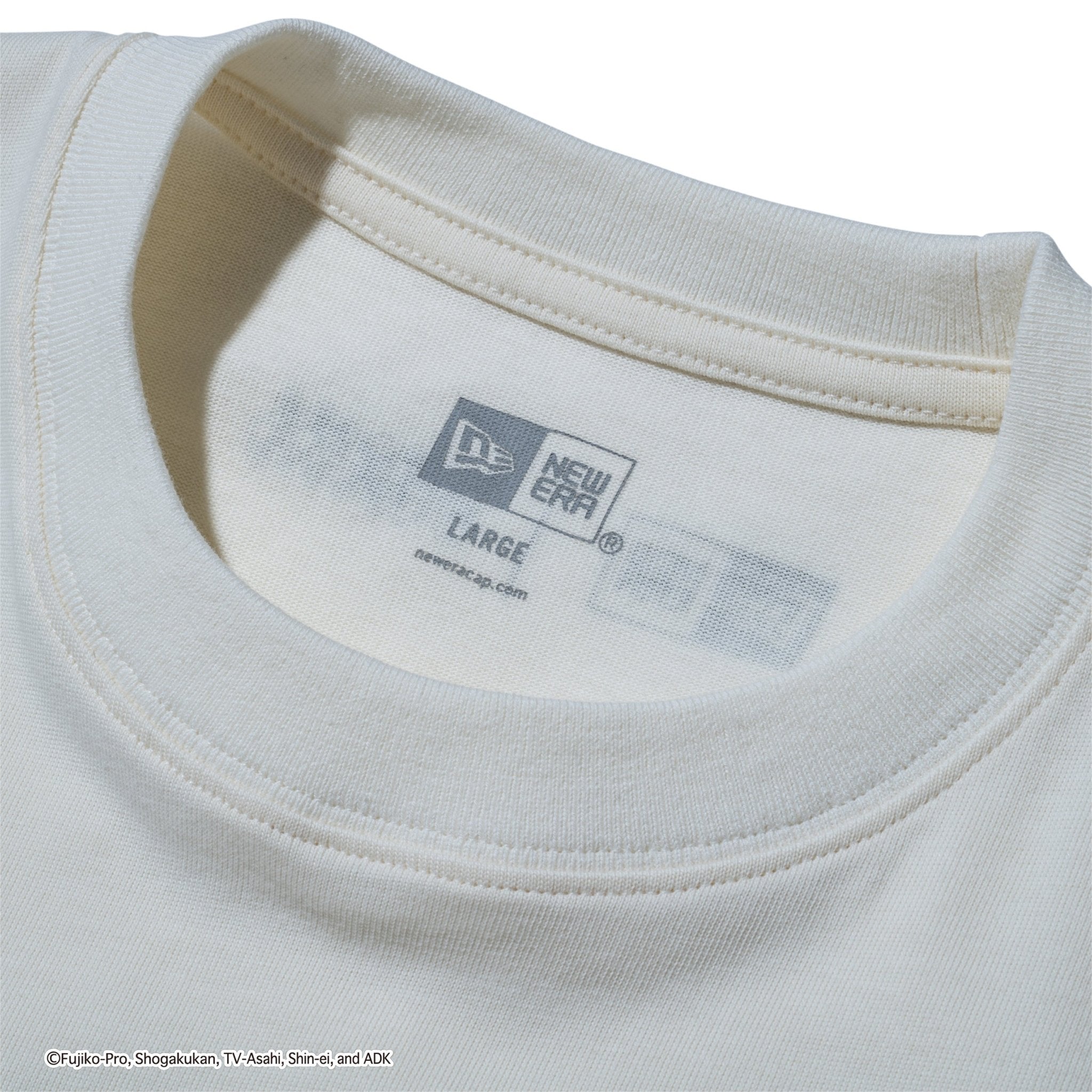 半袖 コットン Tシャツ ドラえもん ドローイング オフホワイト レギュラーフィット 6