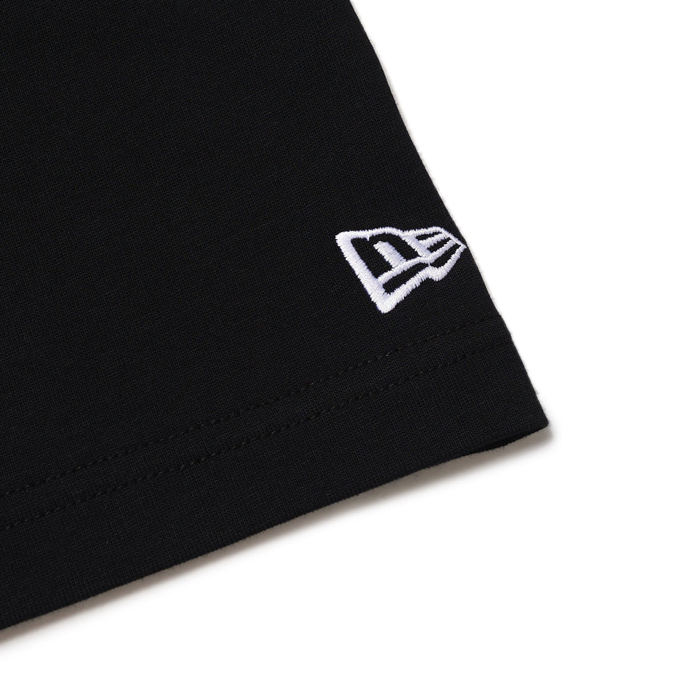 半袖 コットン Tシャツ フラッグロゴ ミッド ブラック レギュラーフィット - 14521385 - S | NEW ERA ニューエラ公式オンラインストア