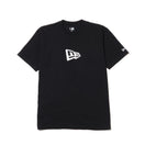 半袖 コットン Tシャツ フラッグロゴ ミッド ブラック レギュラーフィット - 14521385 - S | NEW ERA ニューエラ公式オンラインストア