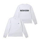 長袖 オーバーサイズド ウォーム Tシャツ ワードマークロゴ ホワイト | アウトドア - 14668840 - S | NEW ERA ニューエラ公式オンラインストア